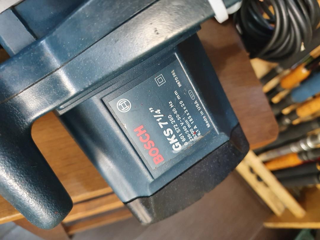 Used Gks 7 1 4 Hand Held Circular Saw Made In Usa Everything