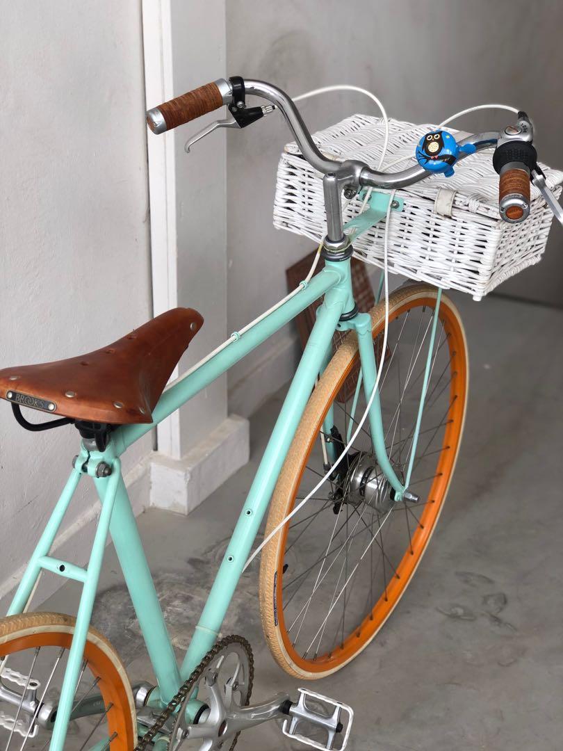 Vanguard Tiffany Blue bicycle (rare gem!), Sports Equipment, Bicycles