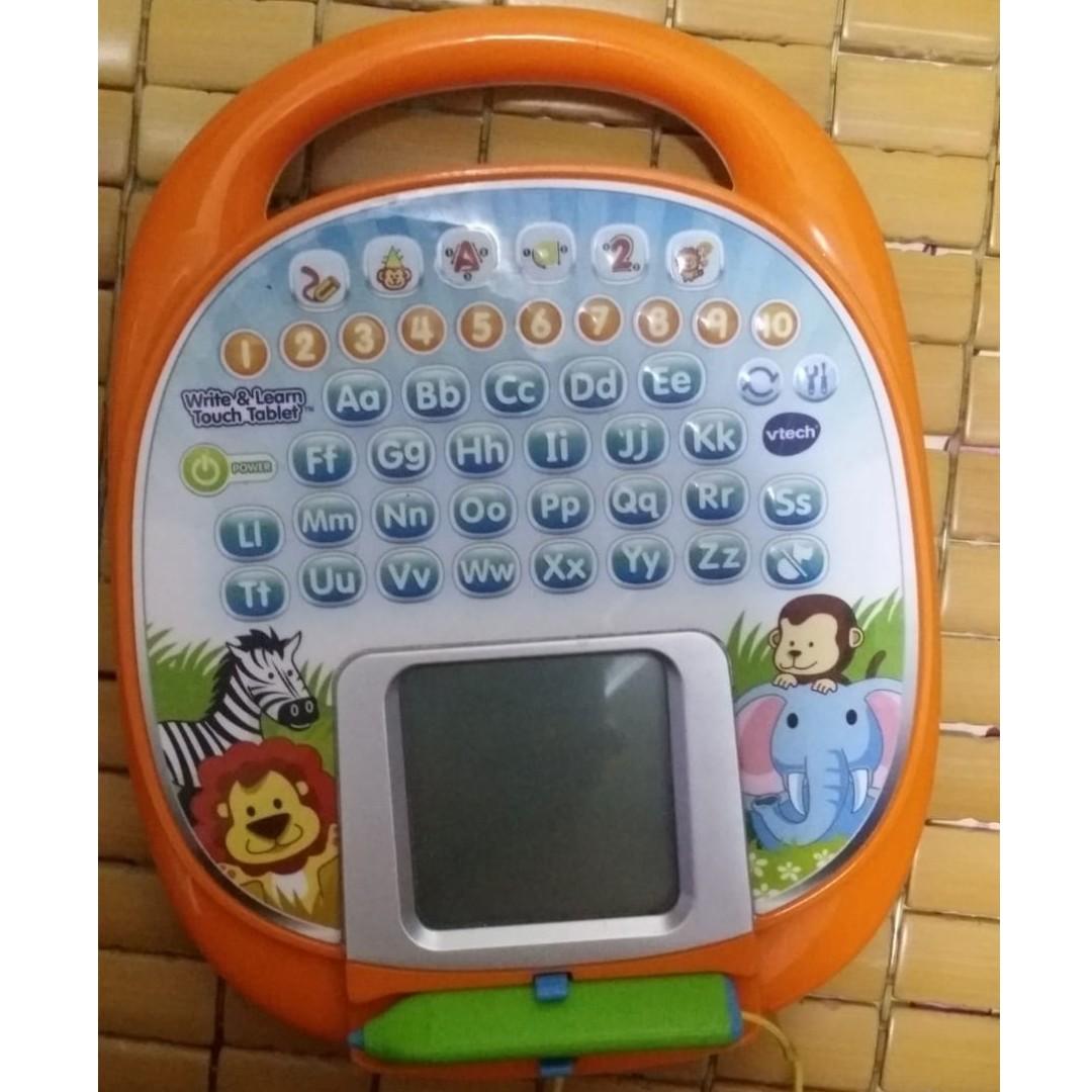 vtech write and learn touch tablet