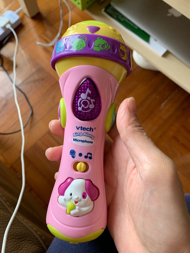 vtech sing along microphone