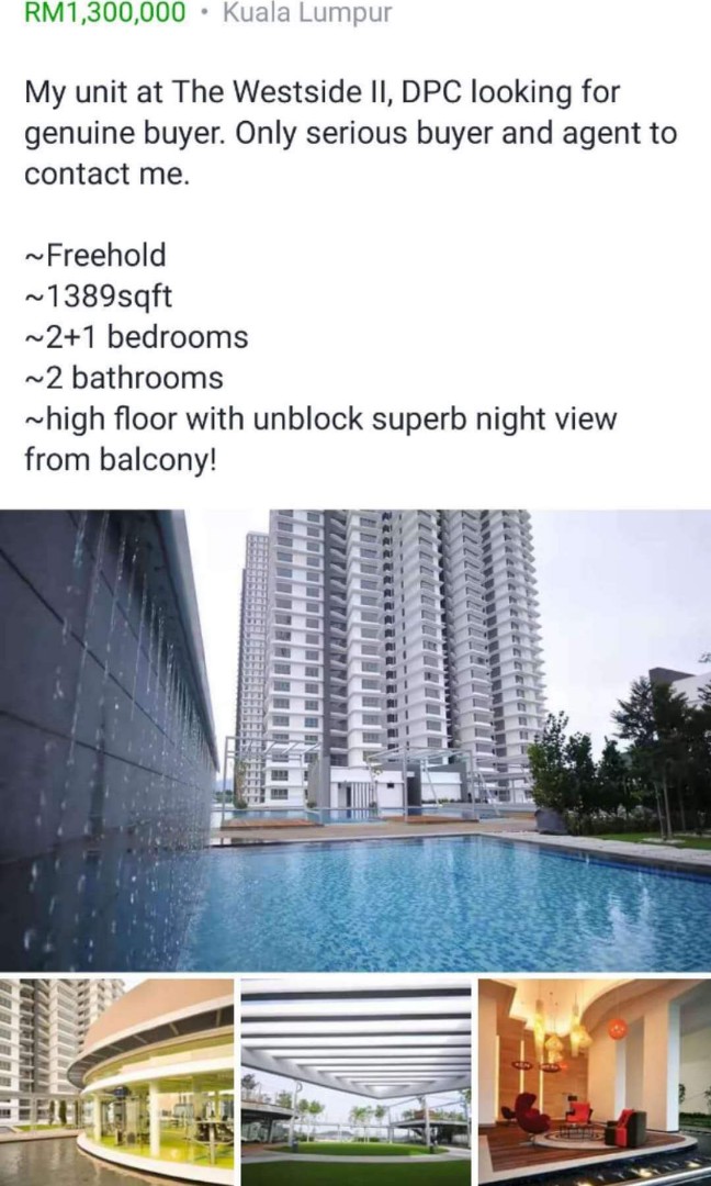 Westside 2 Desa Parkcity Kl Property For Sale Condos Ecs On Carousell