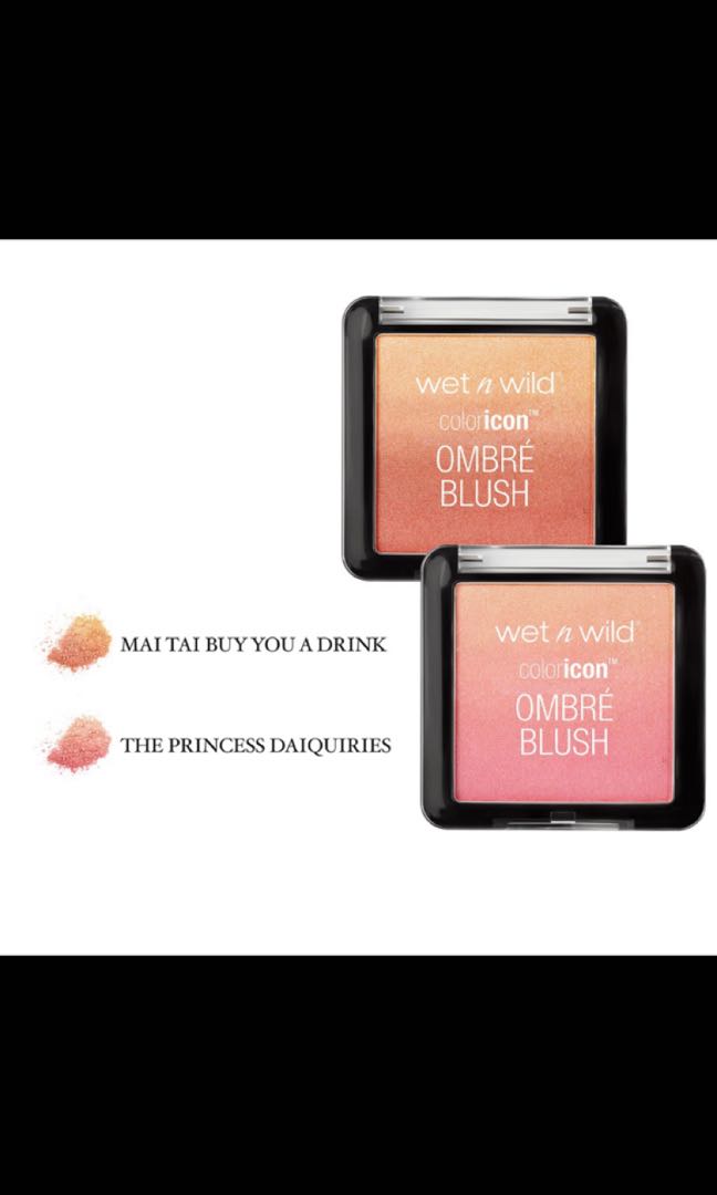 wet n wild color icon ombre blush