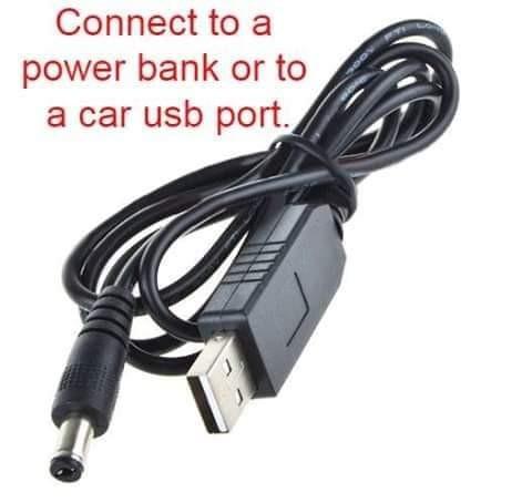wifi connector to powerbank (Category: Cables & Adaptors) located in Manila. Submitted by wadeandrei (Listing ID 254496325, Image 1). Description: Connect your Globe At Home Prepaid WiFi to a Car USB Port or to a Powerbank using this USB Step-up Cable Connector and literally enjoy your WiFi whenever and anywhere you want. USB Cable Connector Price: 499.00 For Orders, Please PM me directly. Thank you and God bless you all. #GlobePrepaidHomeWifi or