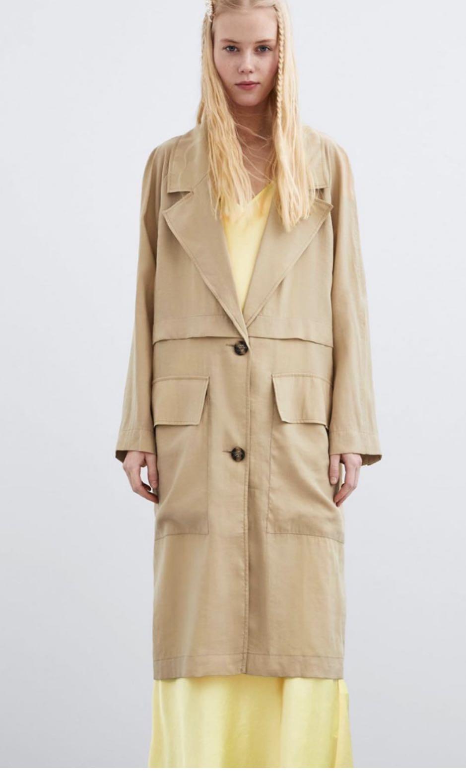 ZARA LIGHTWEIGHT COAT Women s Fashion Coats Jackets and Outerwear on Carousell