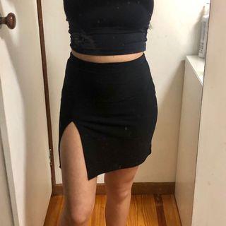 PLT Slit Mini Skirt