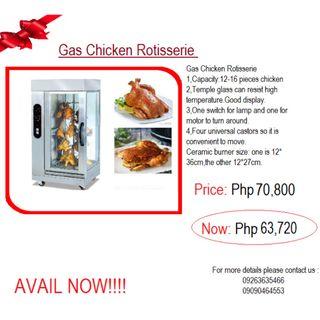 Gas Chicken Rotisserie