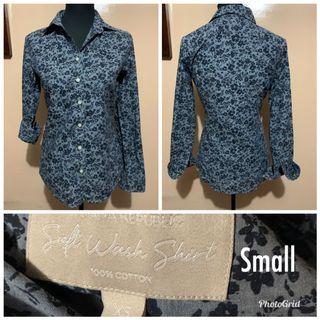 Banana republic small floral blue