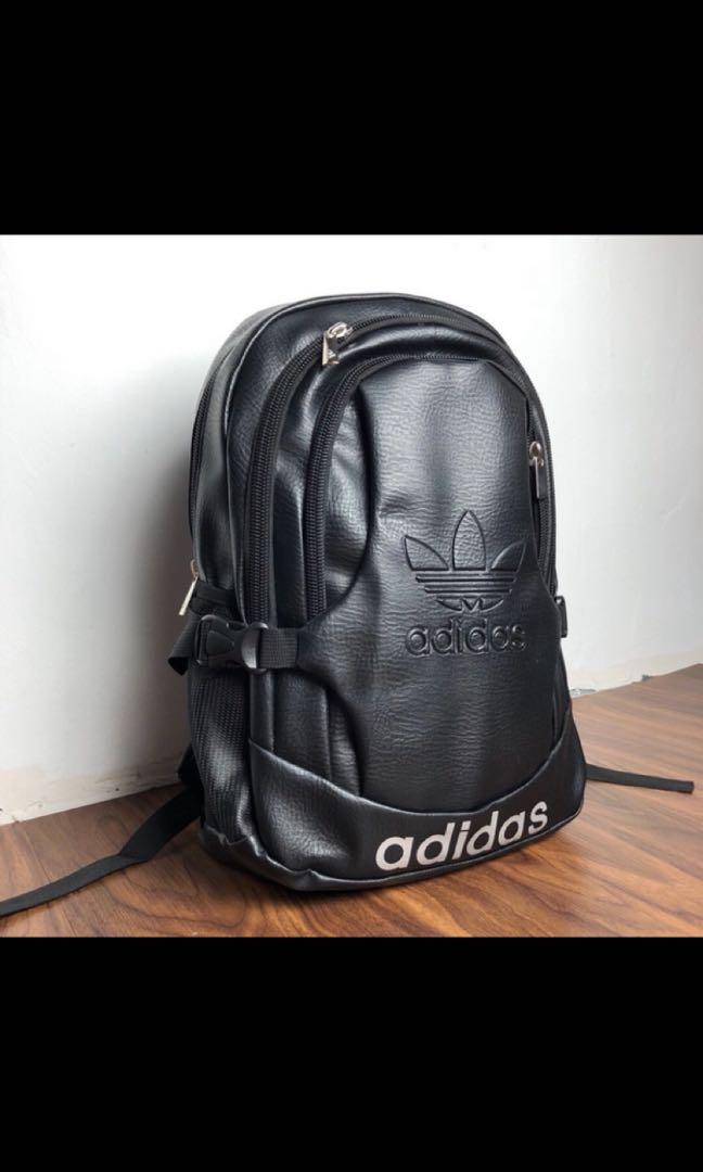 Adidas leather rucksack hot sale