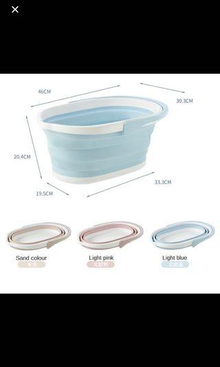 13 litres silicon collapsible pail