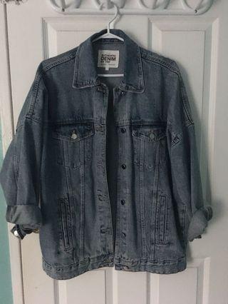 Zara TRF Oversized Jean  Jacket