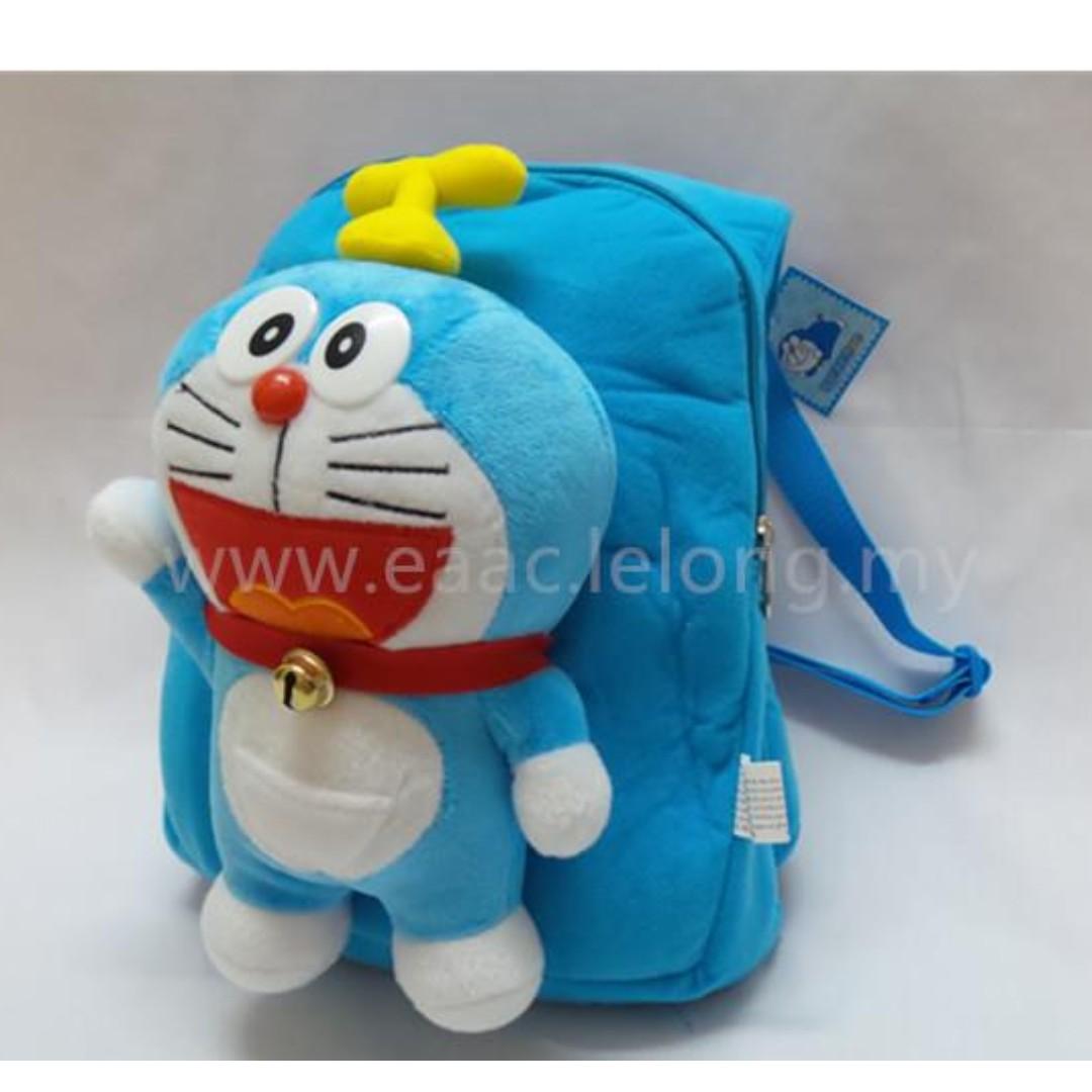 3D Doraemon Backpack School Bag Beg Sekolah, Hobbies & Toys, Stationery