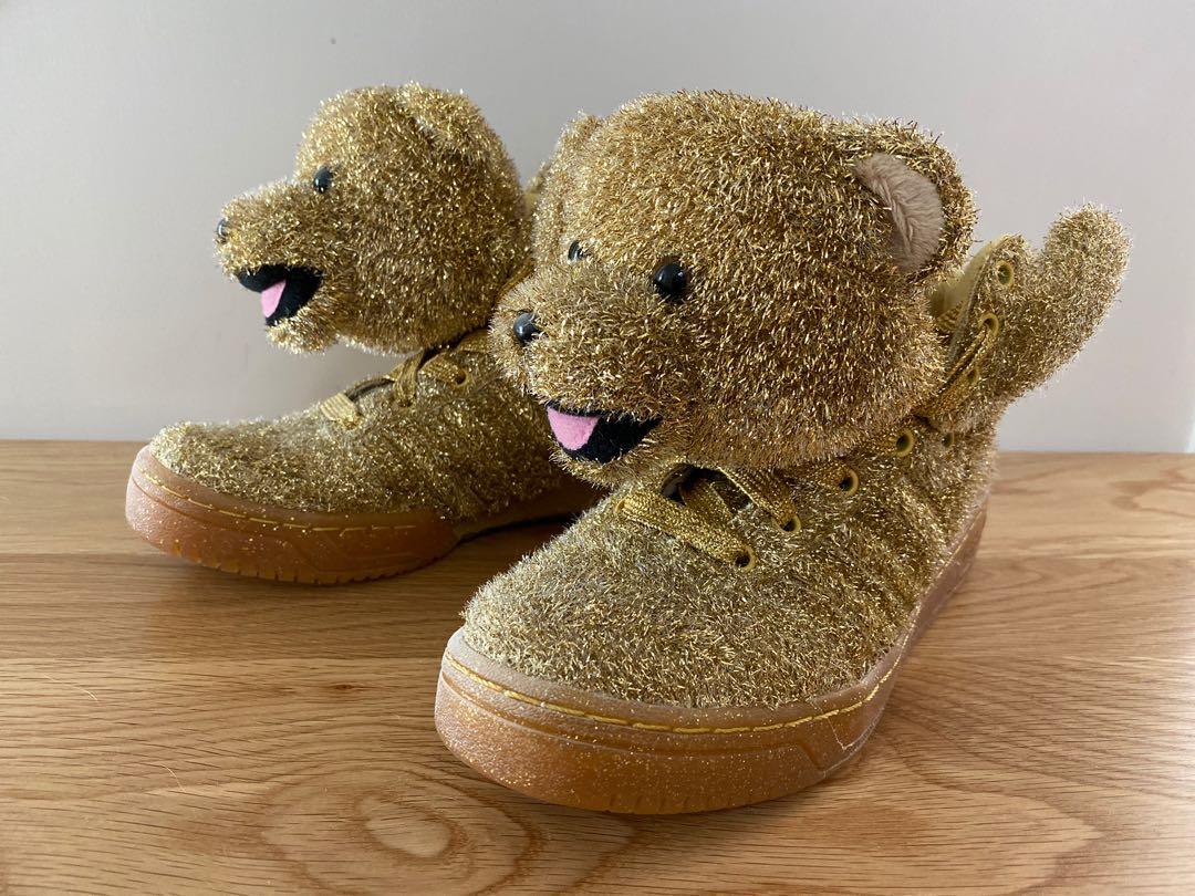80 W adidas x Jimmy Scott Gold Bear US5 Carousell