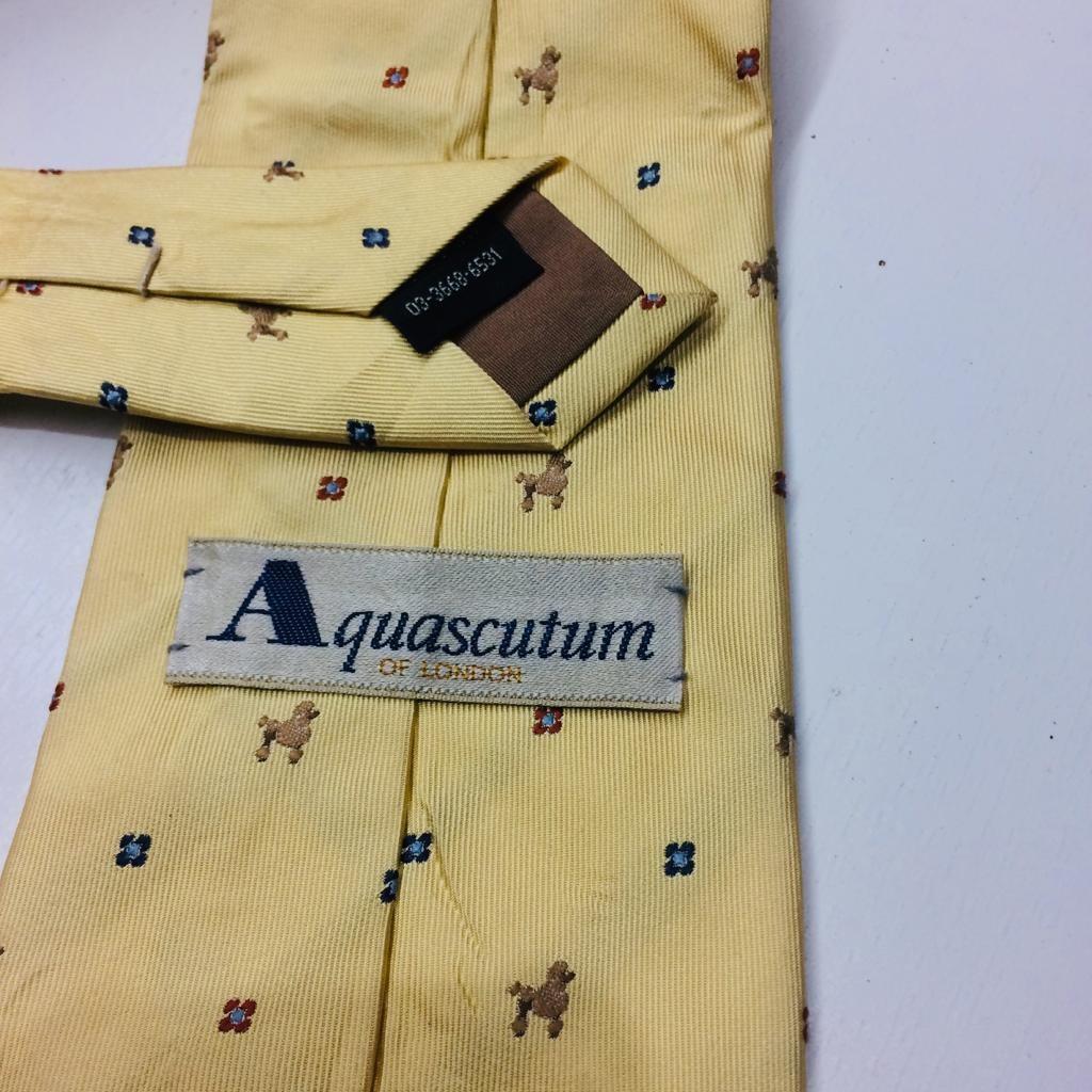 AQUASCUTUM vintage tie 