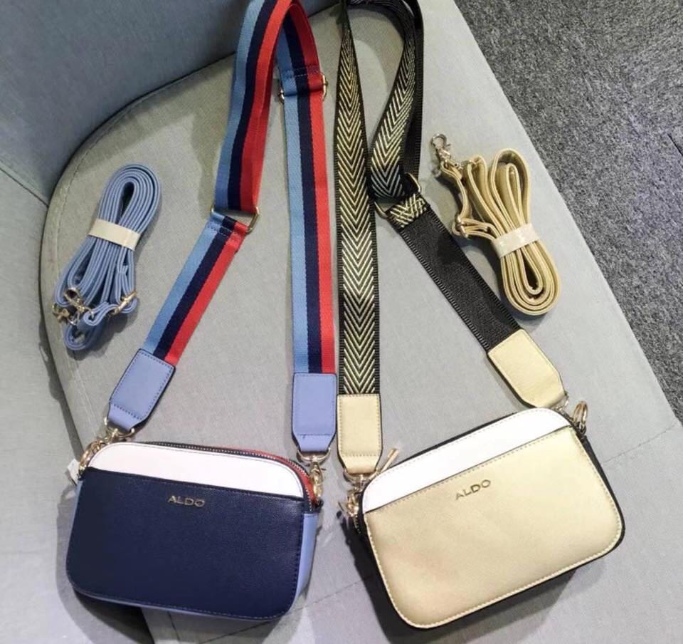 aldo champagne purse