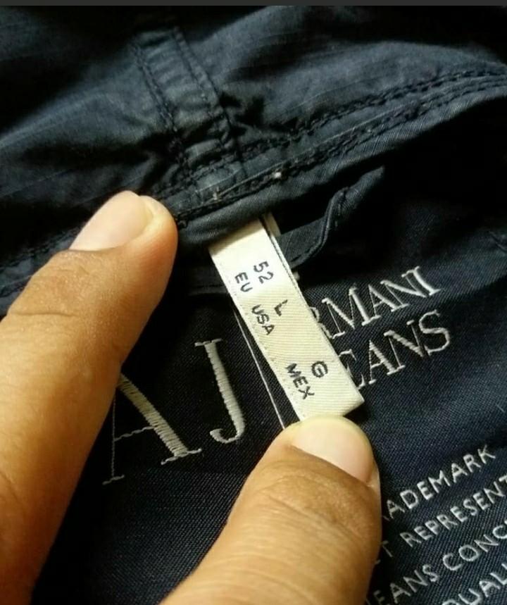 Armani jeans sales parka jacket