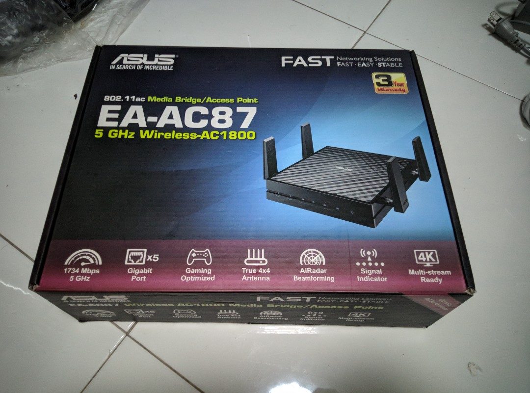 ASUS EAAC87 Wireless Access Point/Media Bridge, Computers & Tech