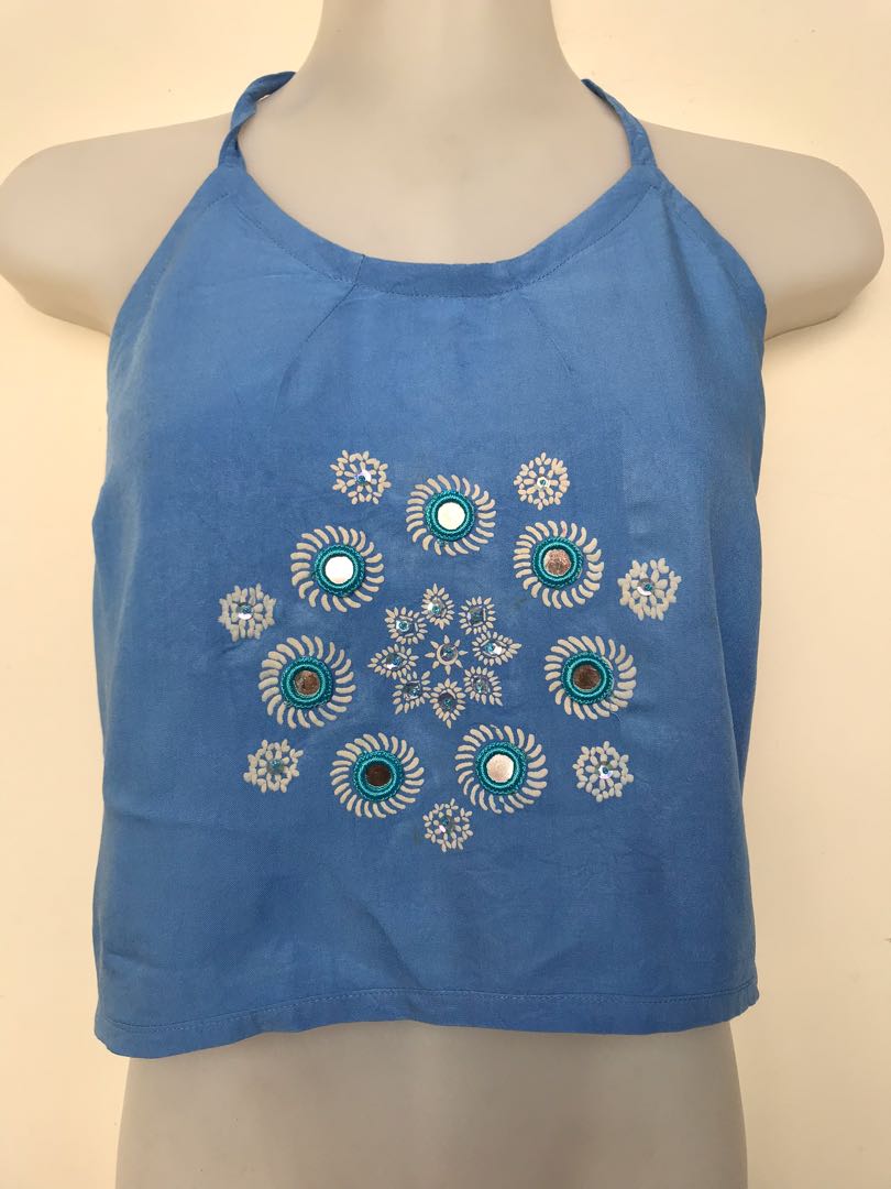 Haut De Bikini ERES Bleu Méthylène Taille 44 – Neuf Avec étiquettes (valeur 200€)