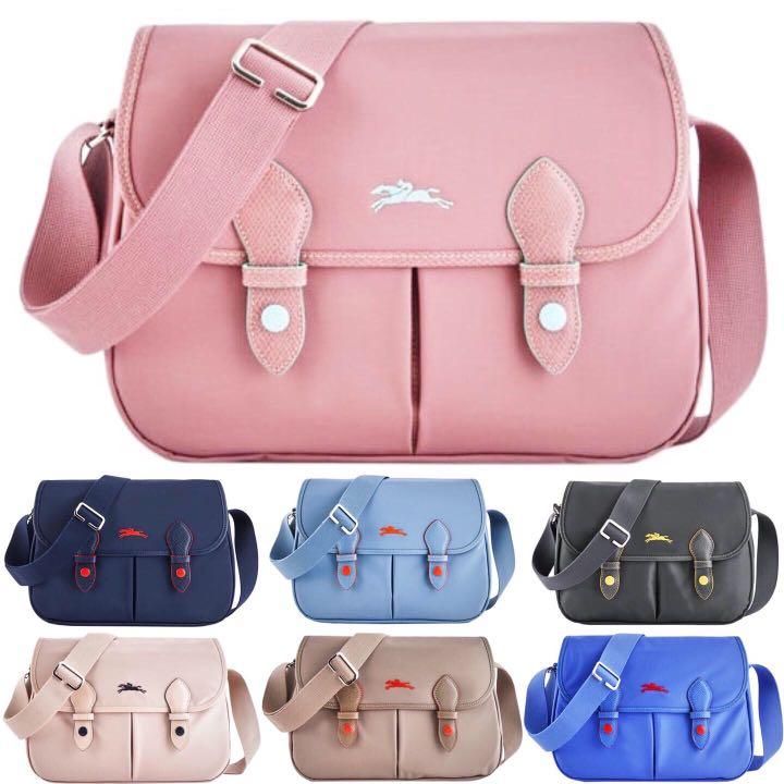 Longchamp club messenger bag clearance
