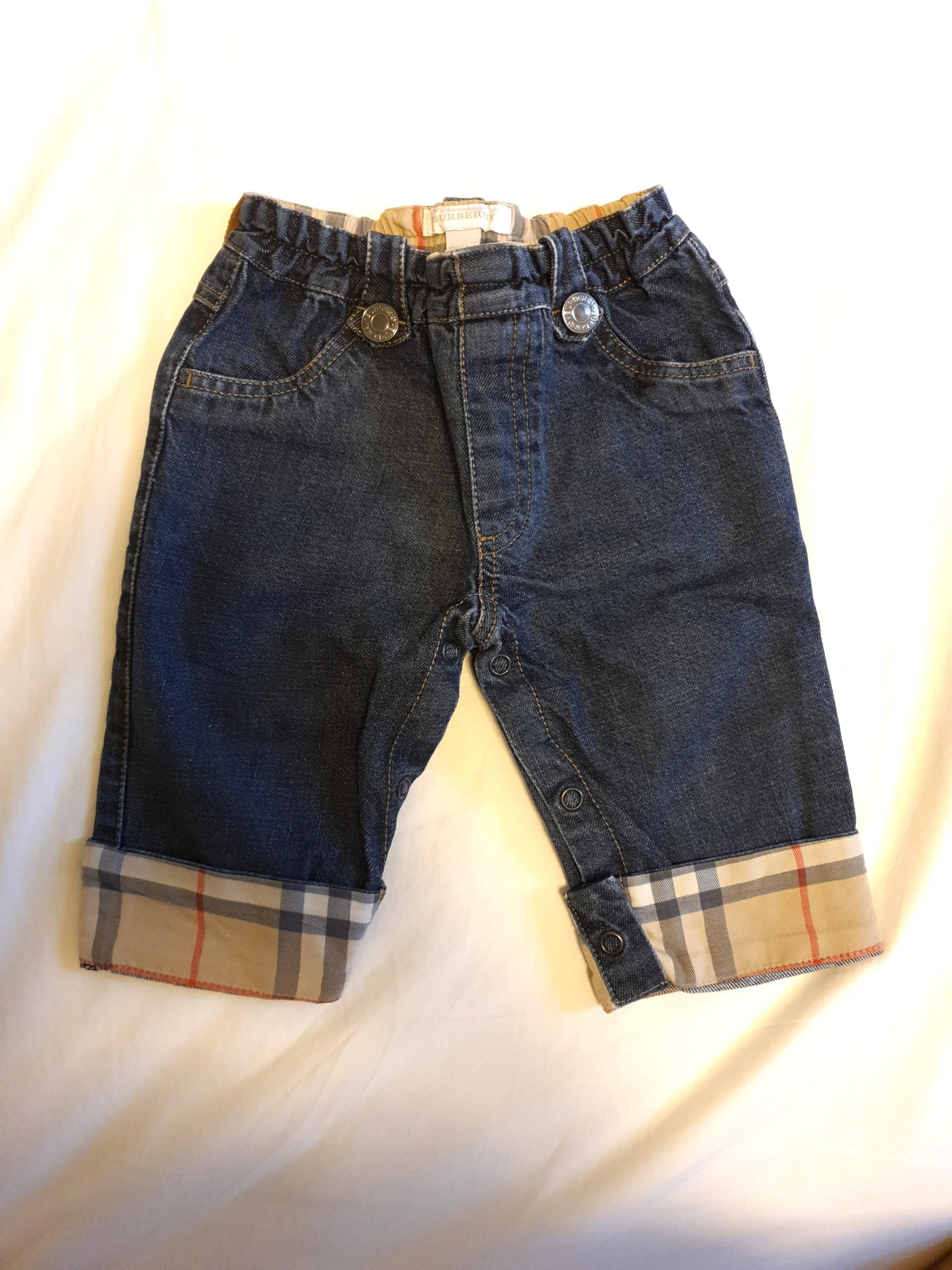Baby boy burberry jeans new arrivals