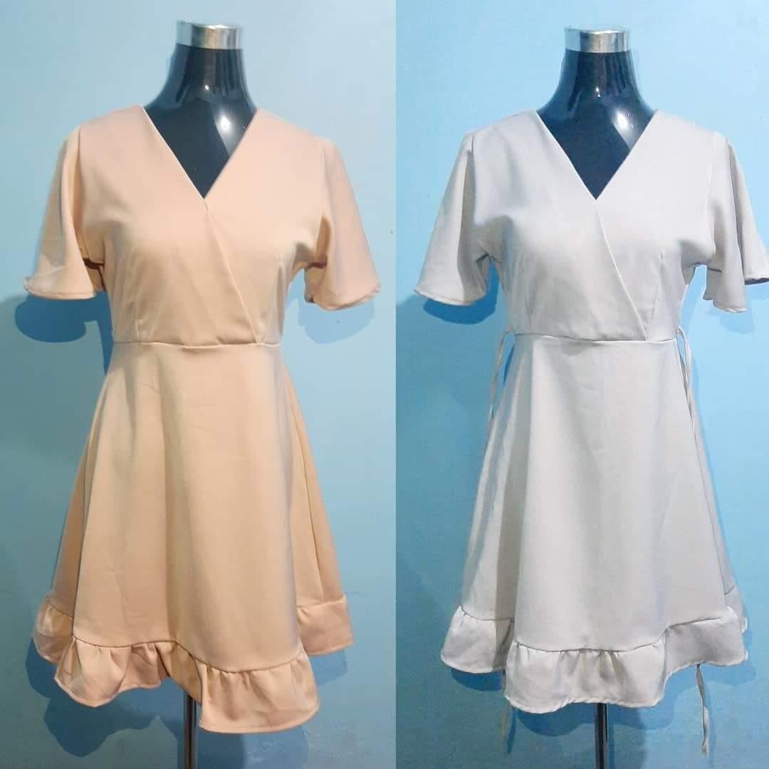 wrap dress office