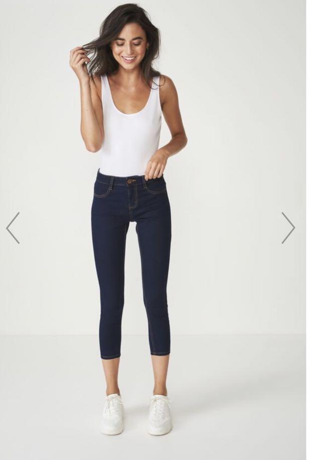 Cotton on mid capri jegging store
