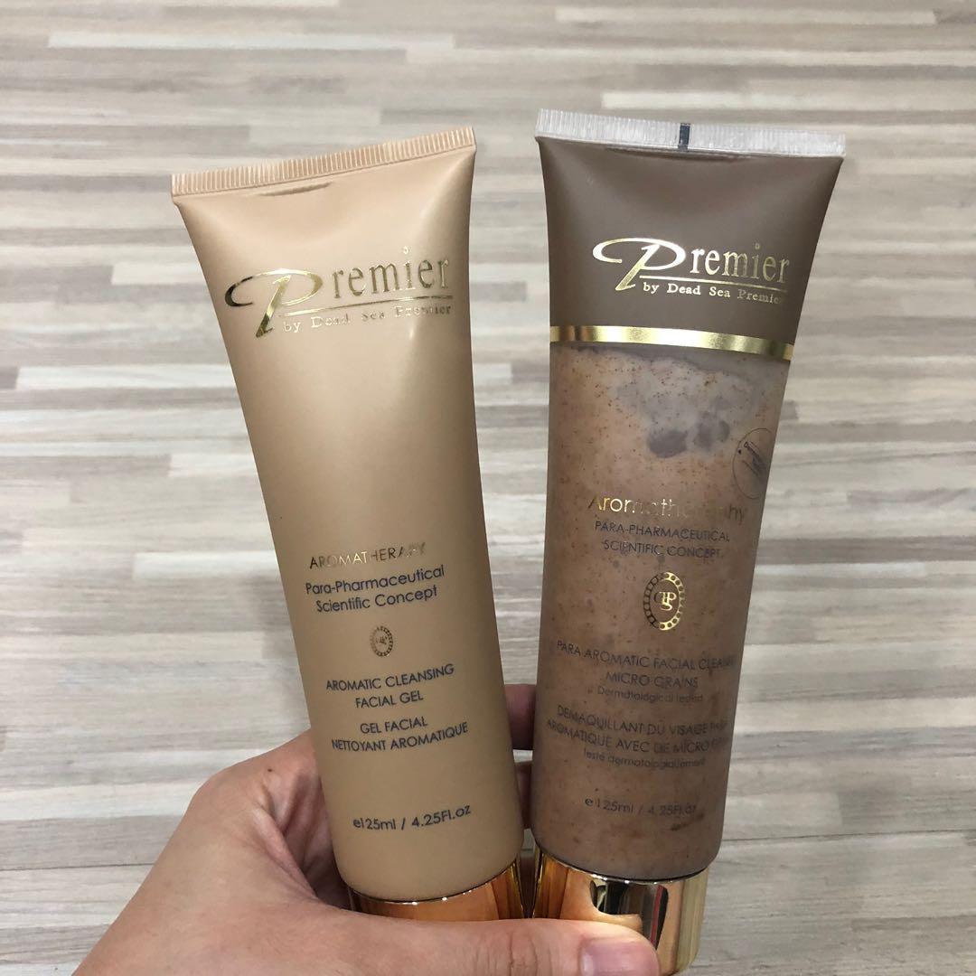 cleanser and exfoliator
