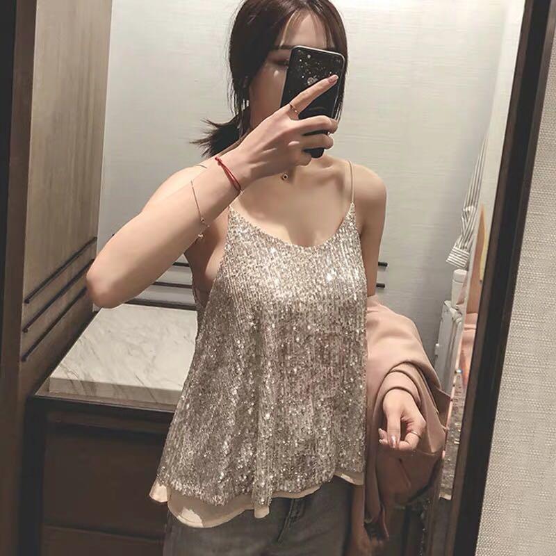 Sequin top - Women's fashion