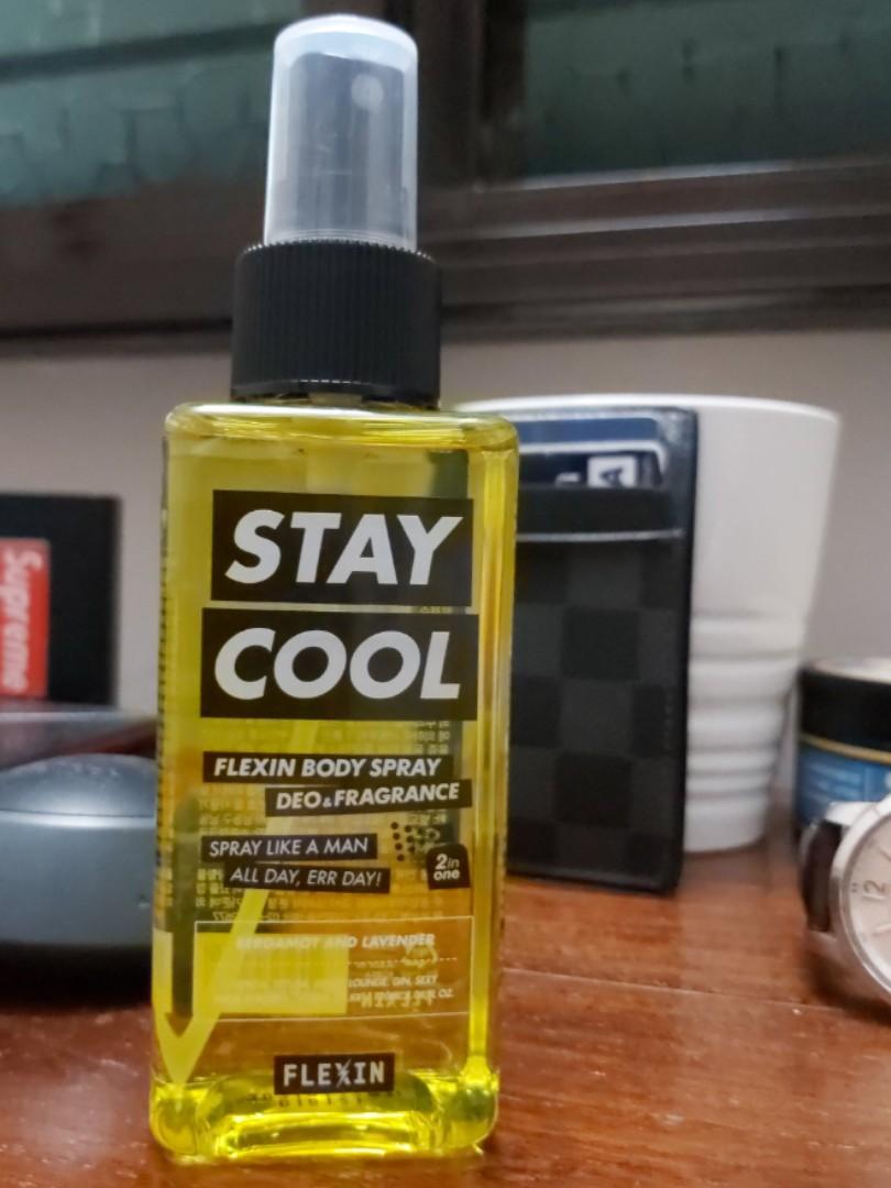 RESERVED Flexin Body Spray Stay Cool, Furniture & Home Living, Home