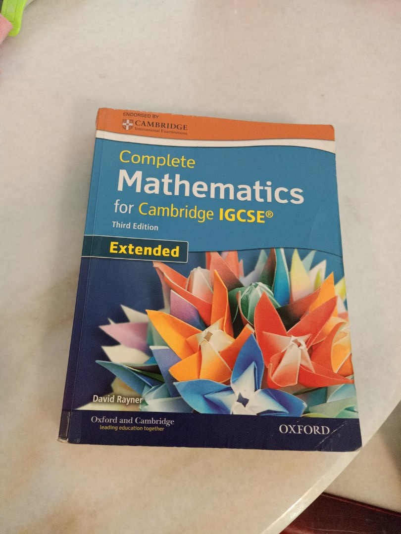 cambridge-igcse-extended-maths-book-hobbies-toys-books-magazines