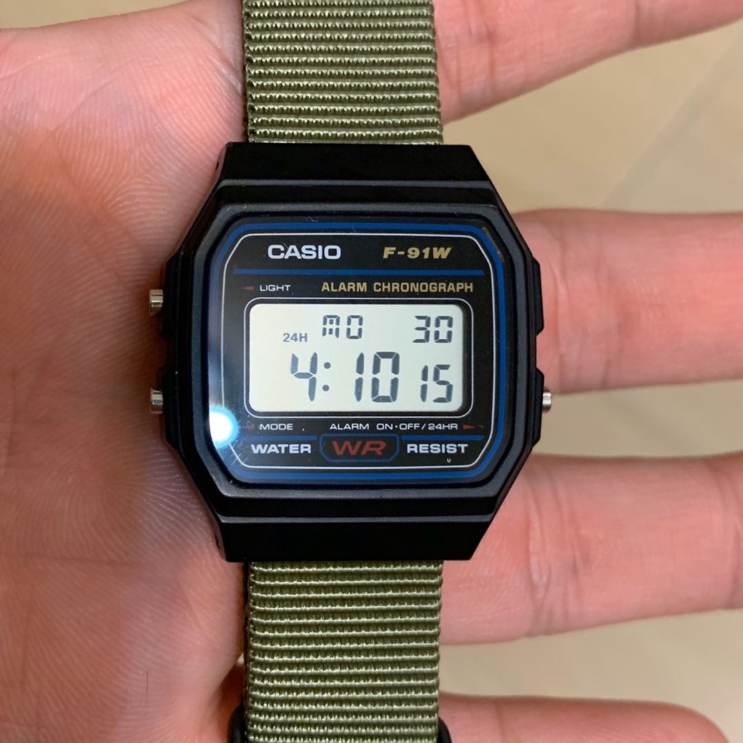 casio f91w nato