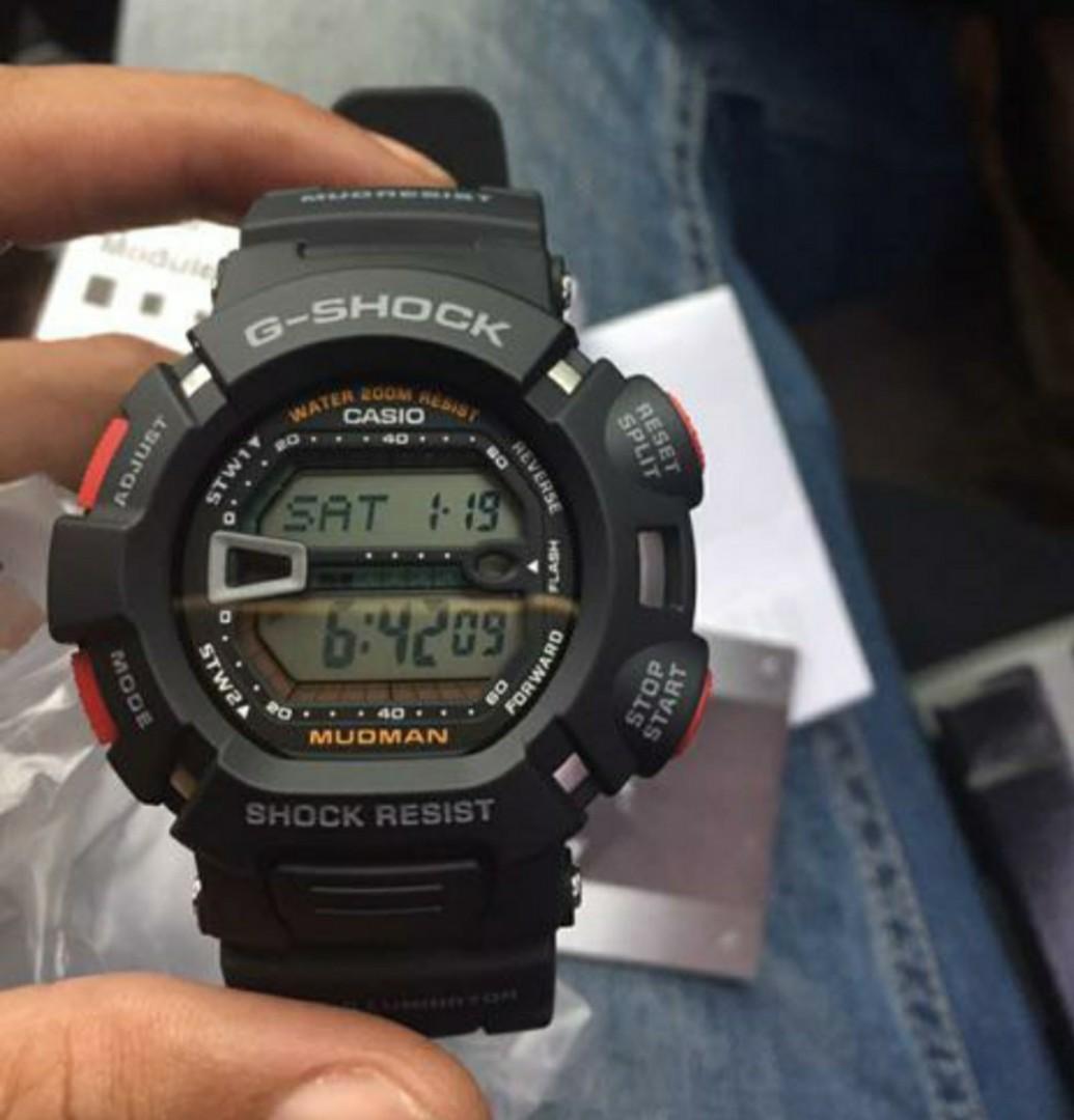 Casio G Shock Mudman G 9000 1vdr Fesyen Pria Jam Tangan Di Carousell