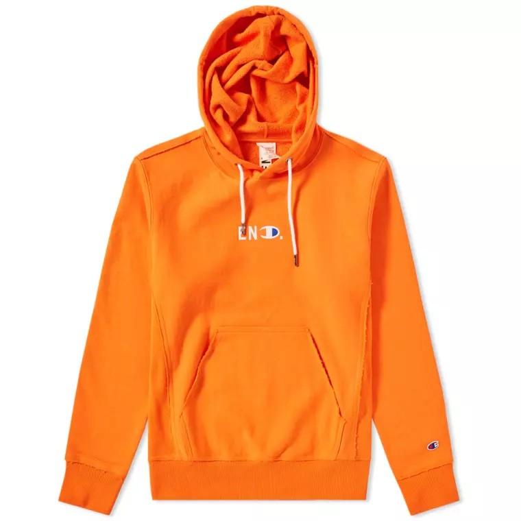 Champion x end hoodie deals