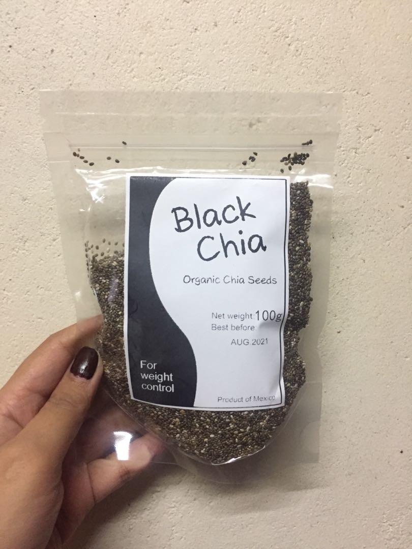 Chia seeds 100grams (Category: Health Food, Drinks & Tonics) located in Quezon City. Submitted by jklretail (Listing ID 254108966, Image 2). Description: 100grams - 85php 500grams - 400php 1 kilo - 750php.