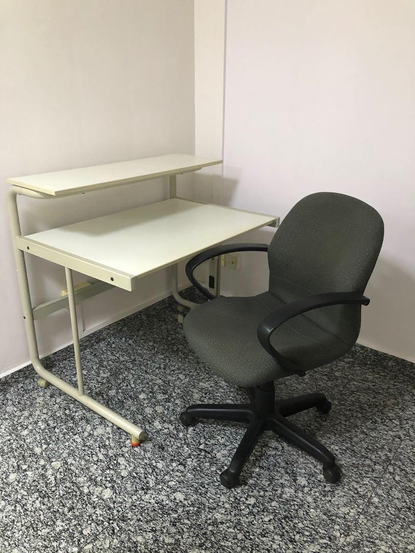 Computer table, Furniture & Home Living, Furniture, Tables & Sets on ...