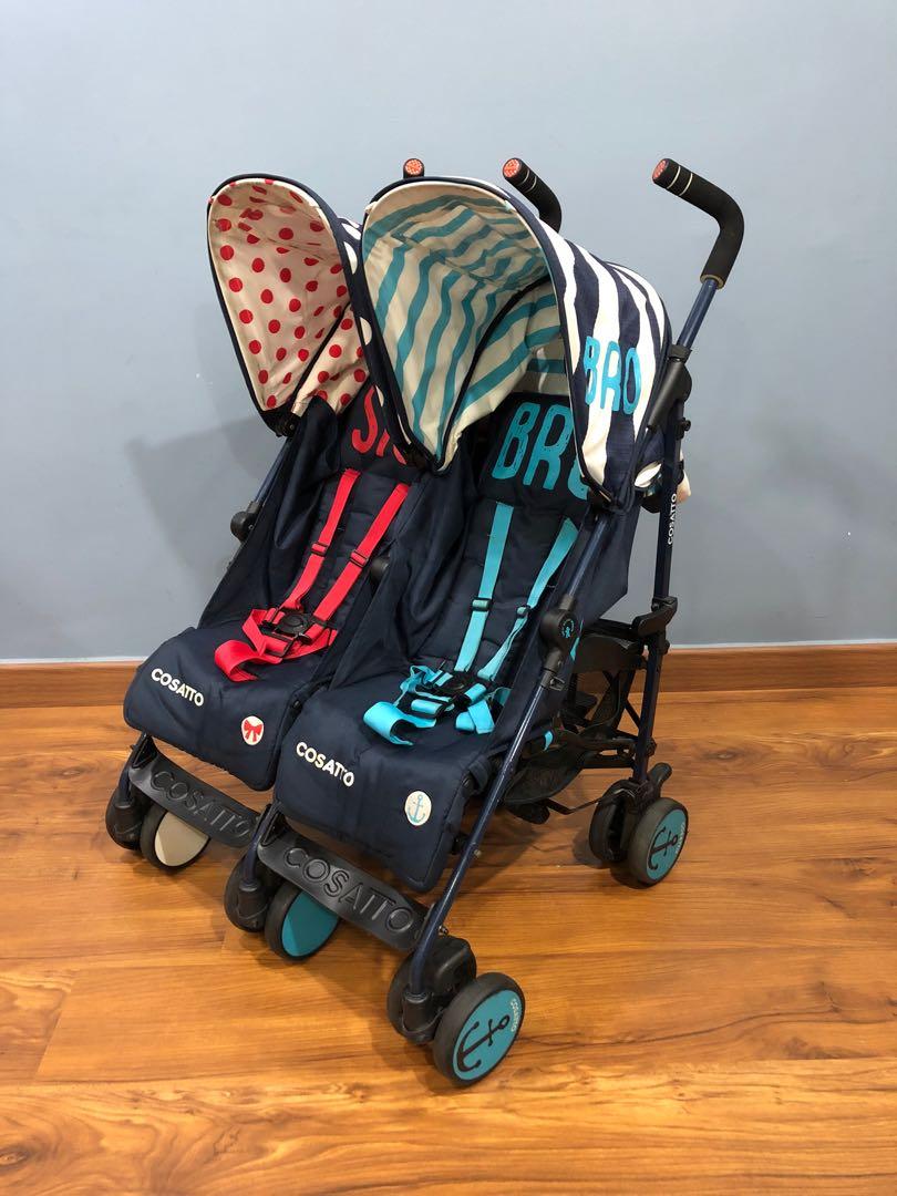 Bro and online sis double buggy