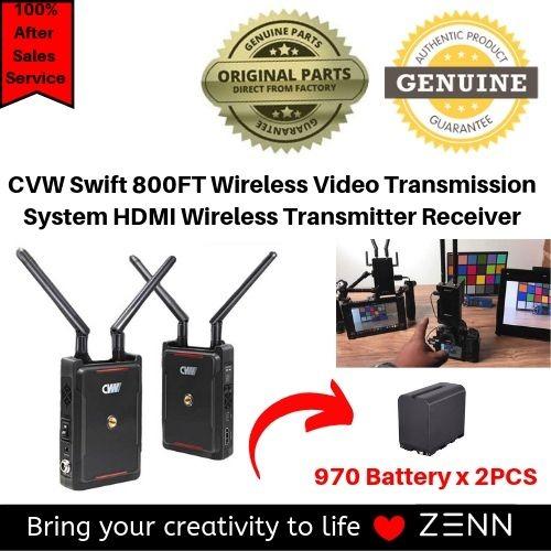 CVW Swift 800FT Wireless Video Transmission System HDMI Wireless