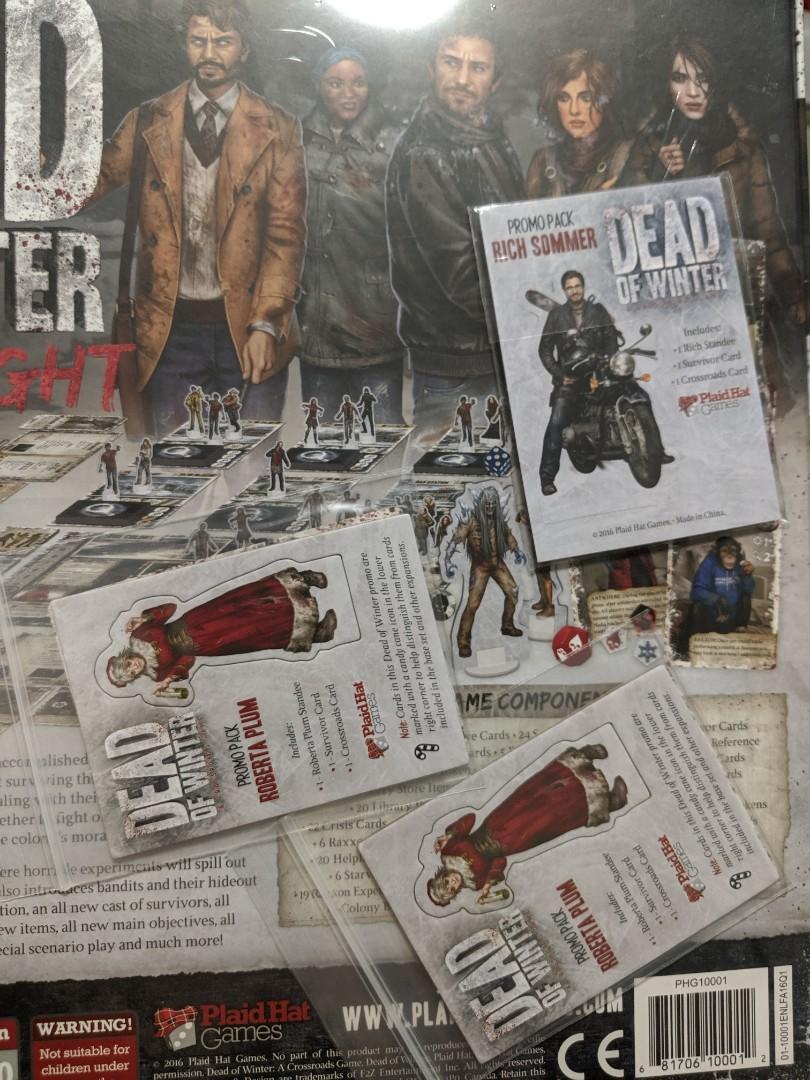 Dead Of Winter Expansion The Long Night Warring Colonies Toys Games Board Games Cards On Carousell