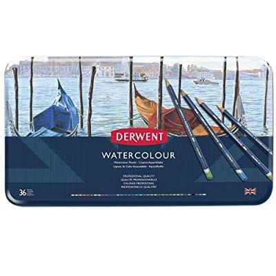 Derwent Colored Pencils Watercolor Water Color Pencils Drawing