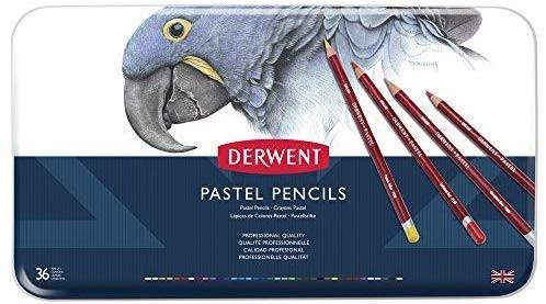 Derwent Pastel Pencils 36 Count Assorted Design Craft Craft