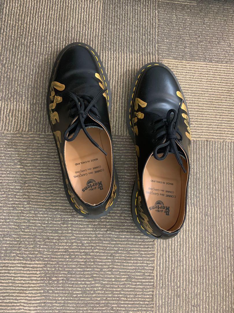 Cdg doc martens hot sale