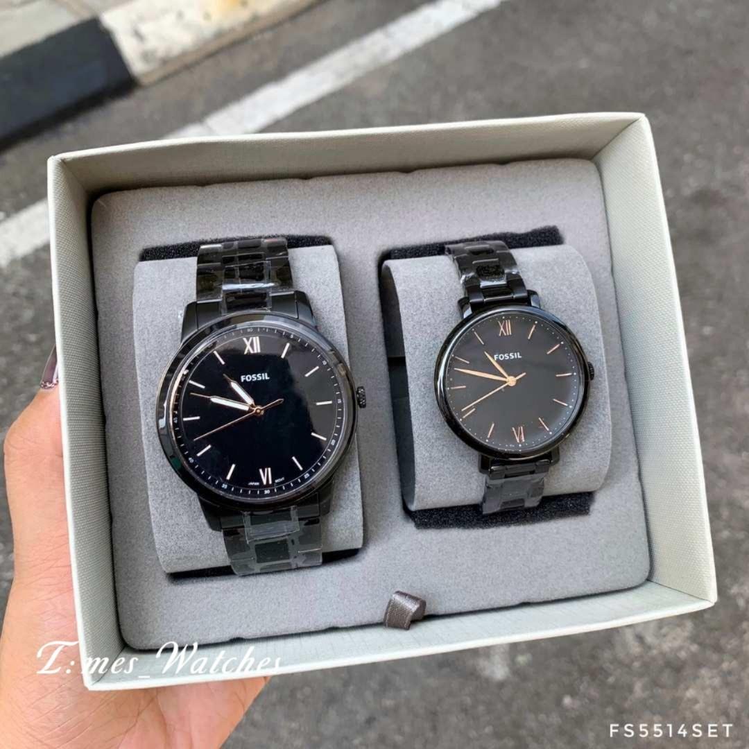 Fossil Couple Set