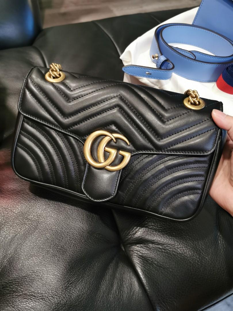 Gucci Marmont Metalasse Small Bag DD1850 Luxury Bags Wallets on Carousell