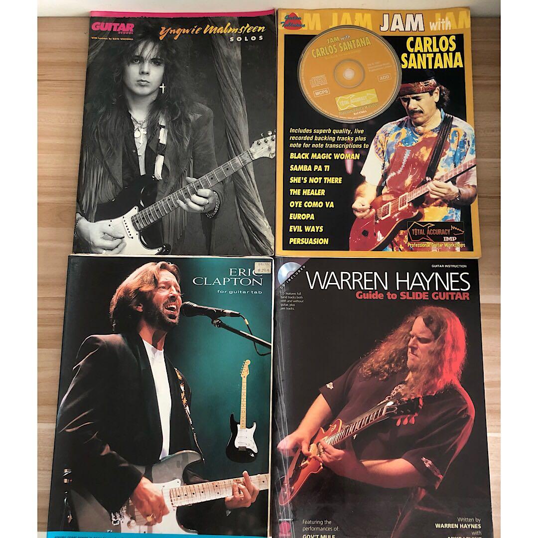 /Jam With Eric Clapton Tab Book/CD 