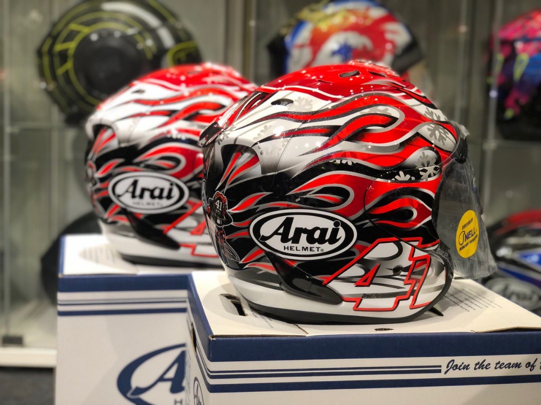 Helmet ARAI SZ RAM 4 HAGA GP ORIGINAL Motorbikes on Carousell