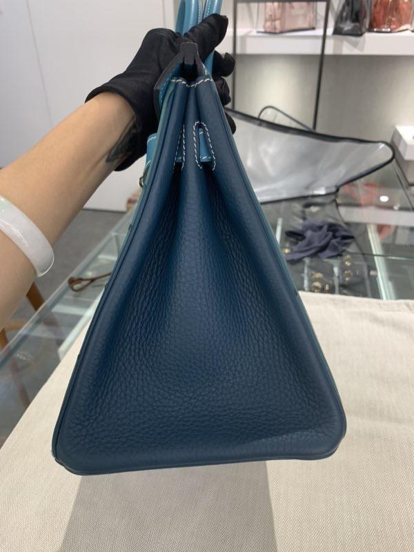 Hermes Birkin 30 - Bleu Zanzibar, Luxury, Bags & Wallets on Carousell