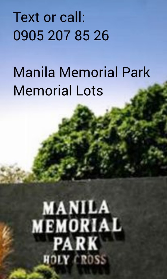 RUSH SALE Holy Cross Memorial Park Memorial Lot Nice Location