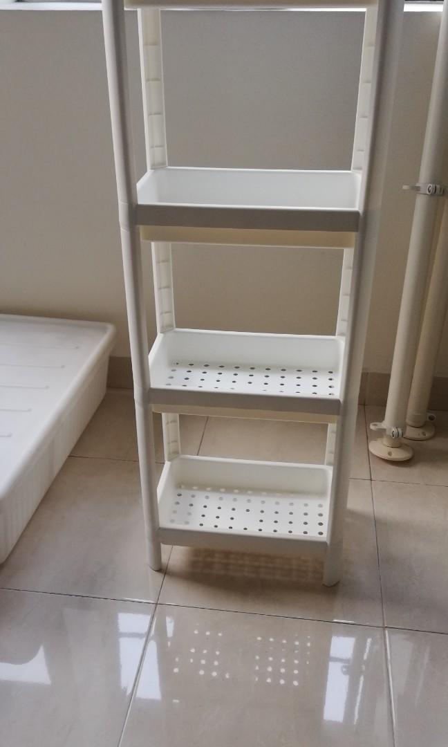 ikea vesken shelf unit home furniture others on carousell