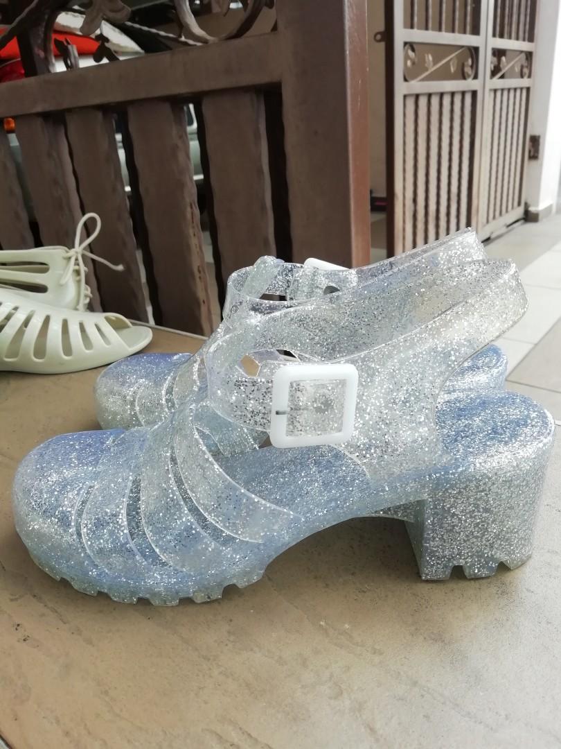 mary jane jelly shoes