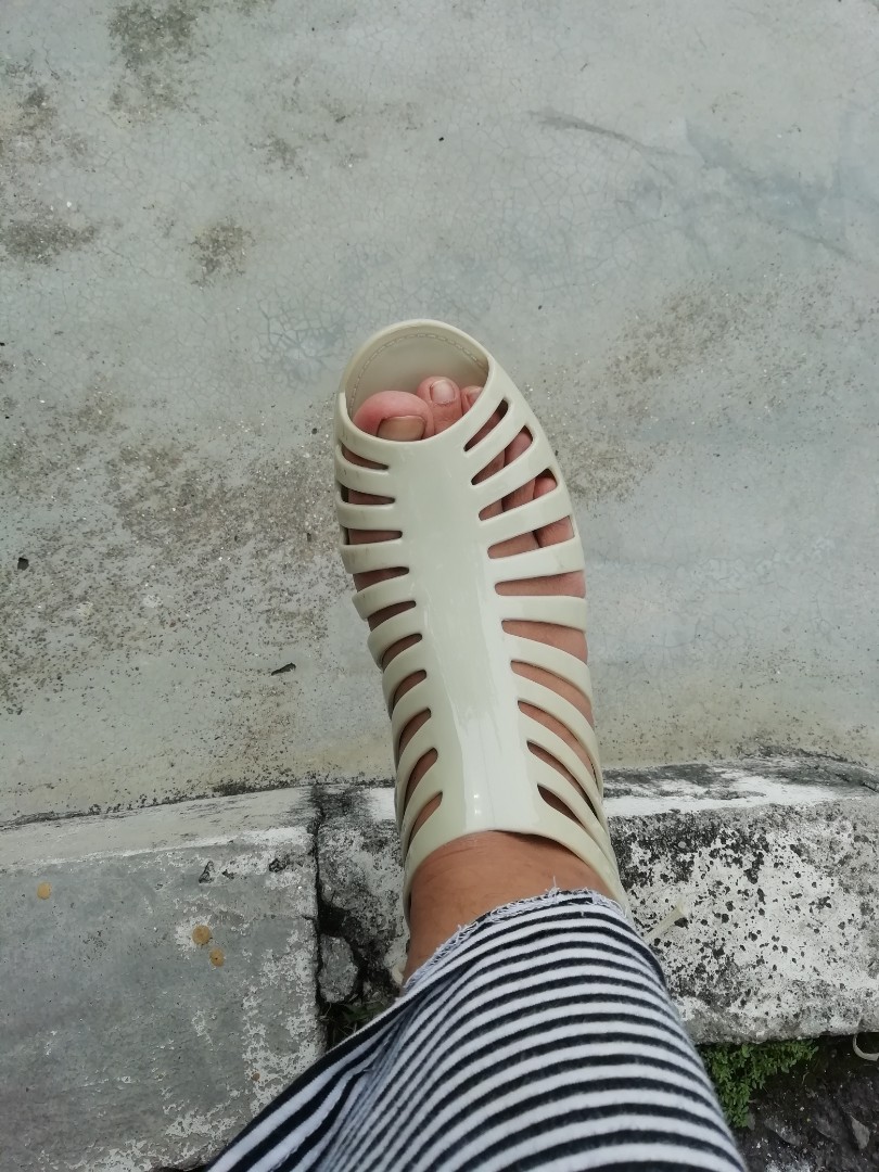 Jelly gladiator sandals deals
