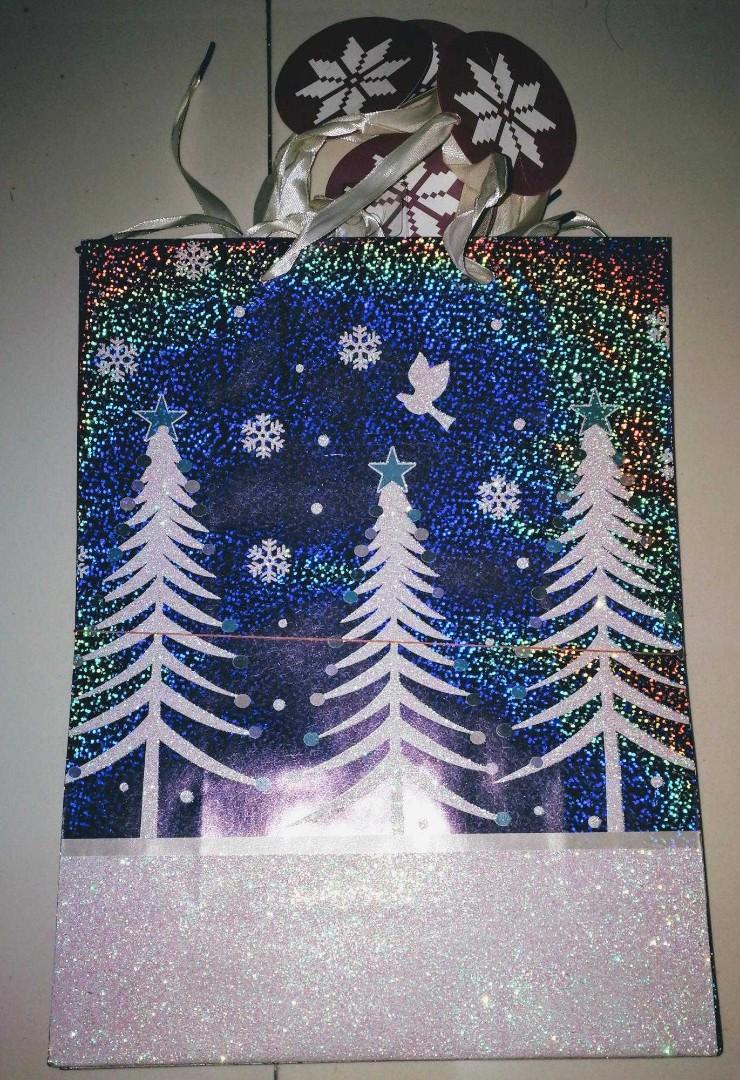 Kmart Christmas Gift Bag with Tag